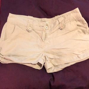 Khaki shorts